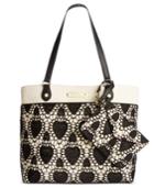 Betsey Johnson Lacey Heart Tote