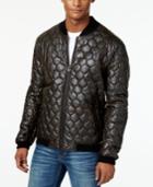 Levi's Men's Faux Leather Quilted Jacket