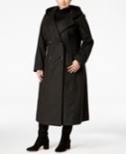 Anne Klein Plus Size Wool-blend Maxi Coat
