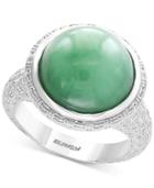Verde By Effy Jade Ring In Sterling Silver