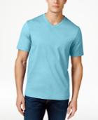 Club Room Men's Cotton V-neck T-shirt, Only At Macy's