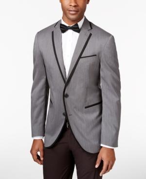 Kenneth Cole Reaction Men's Polka Dot Slim-fit Evening Jacket