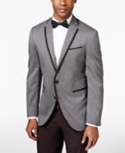 Kenneth Cole Reaction Men's Polka Dot Slim-fit Evening Jacket