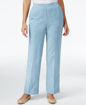 Alfred Dunner Petite Northern Lights Pull-on Pants