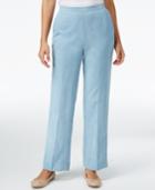 Alfred Dunner Petite Northern Lights Pull-on Pants