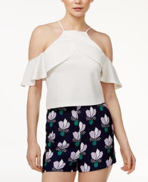 Mare Mare High-neckline Cold-shoulder Top