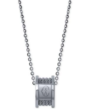 Charriol Women's Forever Stainless Steel Cable Pendant Necklace