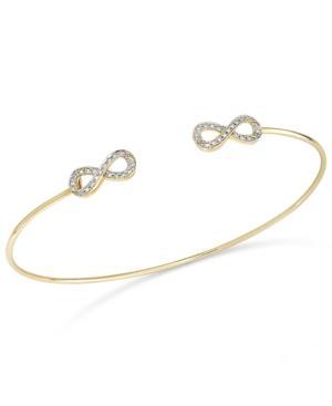 Yellora Diamond Infinity Bracelets In Yellora (1/6 Ct. T.w.)