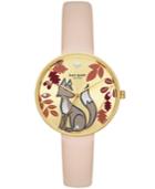 Kate Spade New York Women's Metro Nude Leather Strap Watch 36mm