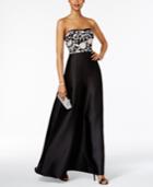 Adrianna Papell Convertible Strapless Gown