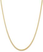 Foxtail (1-1/3mm) Chain Necklace In 14k Gold 1.3mm