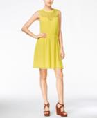 Maison Jules Cinched-waist Sleeveless Dress, Only At Macy's