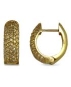 Trio By Effy Pave Diamond Earrings In 14k Gold (1/2 Ct. T.w.)