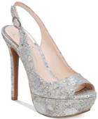 Jessica Simpson Tacey Slingback Peep-toe Pumps Women's Shoes