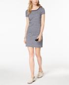 Maison Jules Gingham-print Shift Dress, Created For Macy's