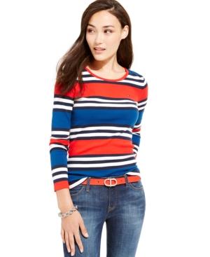 Tommy Hilfiger Striped Long-sleeve Tee