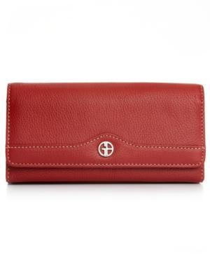 Giani Bernini Wallet, Leather Receipt Manager