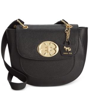 Emma Fox Bayboro Flap Leather Handbag