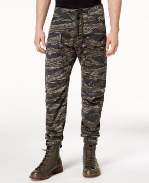 G-star Raw Men's Powel Qane Camouflage-print Cargo Joggers, Created For Macy's