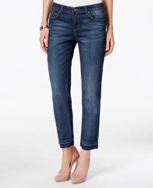 Vintage America Released Hem Boyfriend Jeans