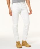 G-star Raw Men's White Denim Slim Fit Jeans