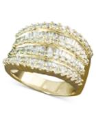 Effy Diamond Ring In 14k White Or Yellow Gold (1-1/2 Ct. T.w.)
