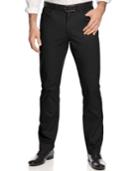 Alfani Slim-fit Cotton Stretch Pants, Created For Macy's