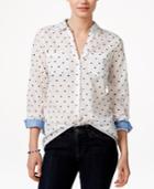 Maison Jules Polka-dot Shirt, Only At Macy's