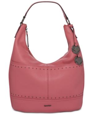 Calvin Klein Avery Micro Stud Large Hobo