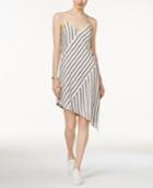 Minkpink Striped Asymmetrical Dress