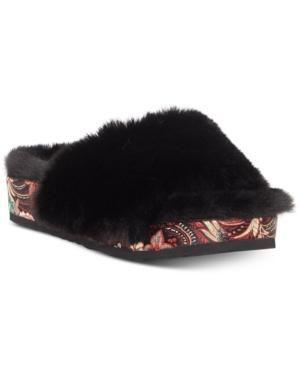 Jessica Simpson Gema Fur Slide Sandals Women's Shoes