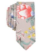 Original Penguin Men's Yarrow Floral Linen Skinny Tie