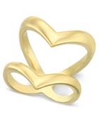 Inc International Concepts Gold-tone Double V Ring, Only At Macy's