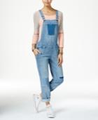 American Rag Patched Malfa Wash Denim Overalls, Only At Macy's
