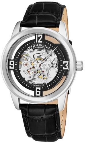 Stuhrling Original Men's Dress Skeletonized Automatic Watch