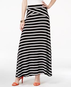 Inc International Concepts Striped Maxi Skirt, Only At Macy's
