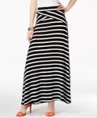 Inc International Concepts Striped Maxi Skirt, Only At Macy's