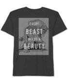 Jem Men's Beauty And The Beast Every Beast Needs Graphic-print T-shirt