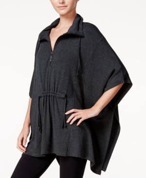 Kensie Draped Drawstring Poncho