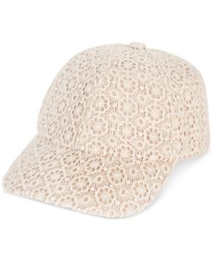 Inc International Concepts Eyelet Baseball Cap, Created For Macy's