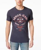 Armani Jeans Men's Made In Italy Extra-slim Fit T-shirt