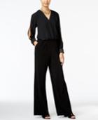 Bcx Juniors' Embellished Wide-leg Jumpsuit