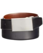 Perry Ellis Reversible Feather-edge Smooth-grain Belt