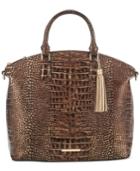 Brahmin Large Duxbury Satchel Brown Milan