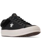 Converse Women's One Star Ox Faux Fur Casual Sneakers From Finish Line