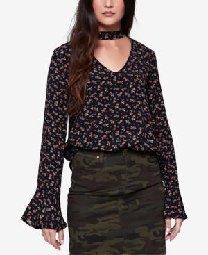 Sanctuary Rosie Printed Choker Top