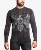 Affliction Men's Graphic-print Thermal T-shirt