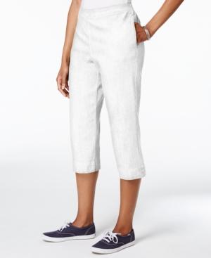 Alfred Dunner Lady Liberty Pull-on Capri Pants