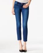 Guess Power Cropped Skinny Basic Blue Wash Jeans