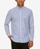 Nautica Men's Classic-fit Striped Cotton Shirt